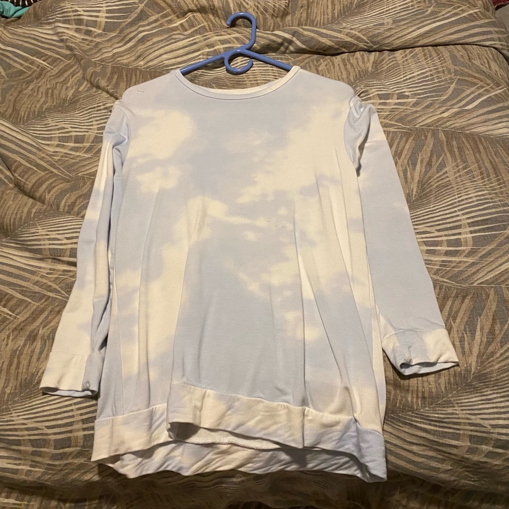 tie dye long sleeve shirt